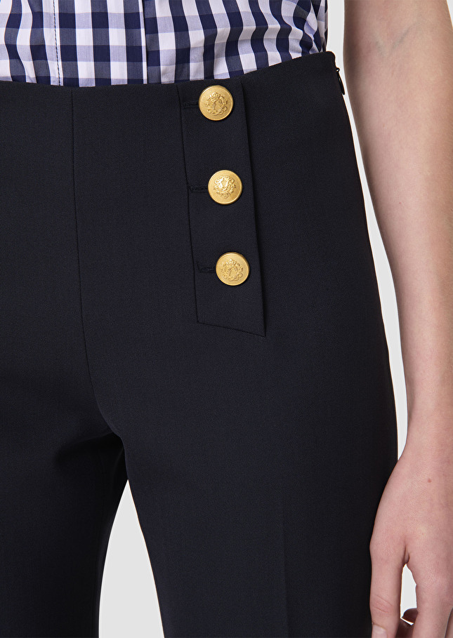 Pepino midnight blue tailored wool pants Night TARA JARMON