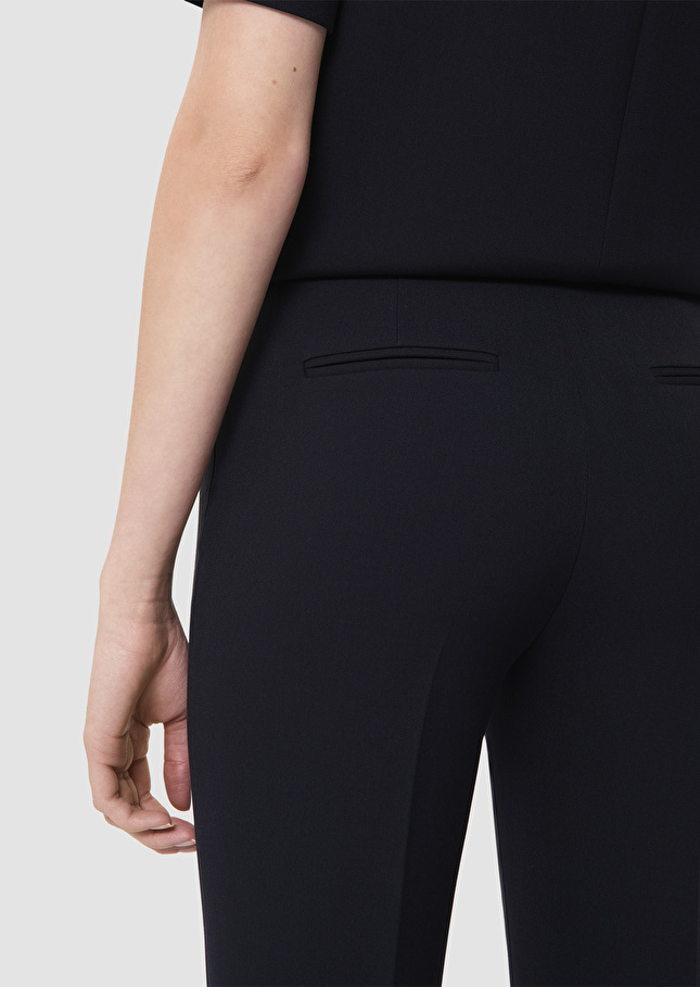 Papillon midnight blue double canvas pants Night TARA JARMON