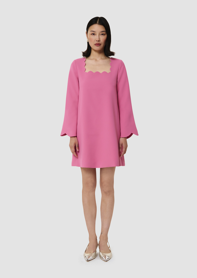 Rossie pink crepe dress Pink TARA JARMON