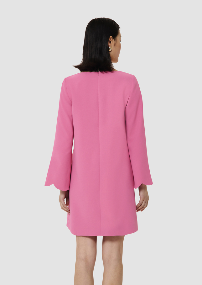 Rossie pink crepe dress Pink TARA JARMON
