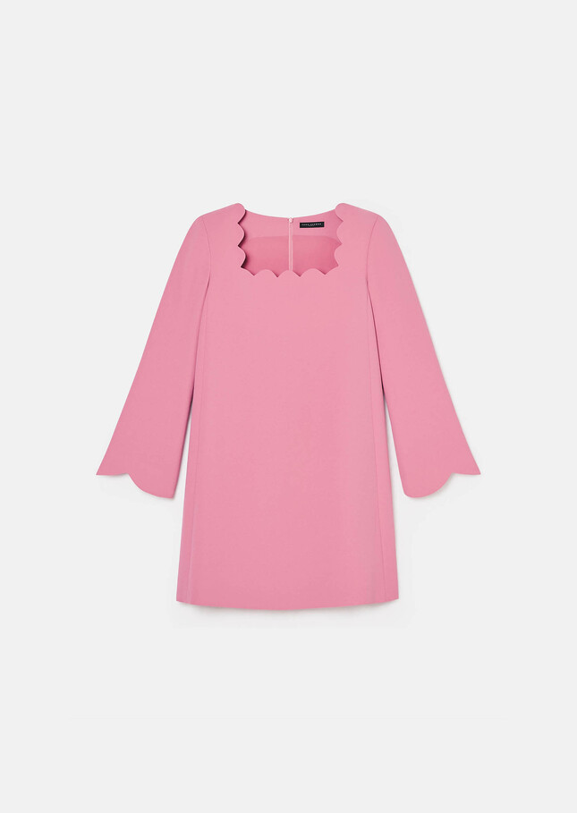 Rossie pink crepe dress Pink TARA JARMON