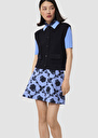 Gill midnight blue cotton cardigan Night, Off-white TARA JARMON