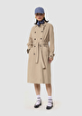 Ivon beige cotton gabardine trench coat Beige TARA JARMON