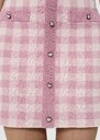 Jani pink gingham skirt Craie, Old pink TARA JARMON