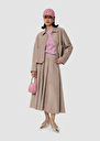 Jack grey velvelt leather Grey, Nut brown TARA JARMON