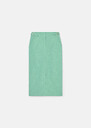 Justina green in flammed fabric Green TARA JARMON