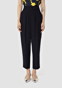 Paaso midnight blue crepe pants Green, Night TARA JARMON