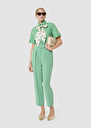 Paaso green crepe pants Green, Night TARA JARMON