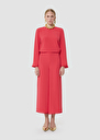 Positive red crepe pants Green, Poppy TARA JARMON