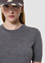 Pica grey pants in merino wool Gray grey TARA JARMON