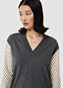 Primeblue grey cotton and merino wool sweater Gray grey TARA JARMON
