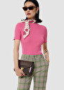 Perla pink ribbed knit sweater Off-white, Pink TARA JARMON