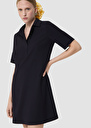 Robby midnight blue crepe dress Night, Pink TARA JARMON