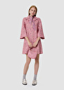 Ross pink dress with bandana pattern Rosewood TARA JARMON