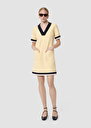 Reowa yellow double canvas dress Vanilla TARA JARMON
