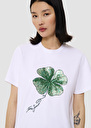Taraclover white jersey t-shirt White TARA JARMON