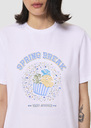 Taravanilla white jersey T-shirt White TARA JARMON