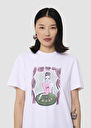 Taraluckylove white jersey t-shirt White TARA JARMON