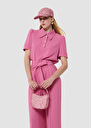 Tonino pink crepe t-shirt Pink TARA JARMON