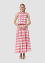 Tepee pink gingham top Night, Pink TARA JARMON