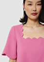 Timothy pink crepe top Pink TARA JARMON