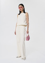 Tokono white denim top White TARA JARMON