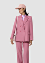 Valson pink tailored wool jacket Rosewood TARA JARMON