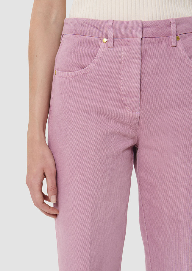 Jerome pink denim jean Old pink TARA JARMON