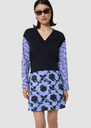 Primeblue midnight blue cotton and merino wool sweater Night TARA JARMON
