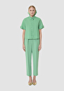 Charles green poplin shirt Pink, Pistache TARA JARMON