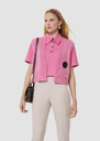 Gilles pink merino wool and alpaca cardigan Bonbon TARA JARMON