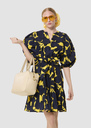 Rosabetta yellow cherries print dress Mimosa TARA JARMON