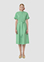 Ricochet green poplin dress Pink, Pistache TARA JARMON