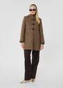 Manoelli brown wool coat Nut brown TARA JARMON