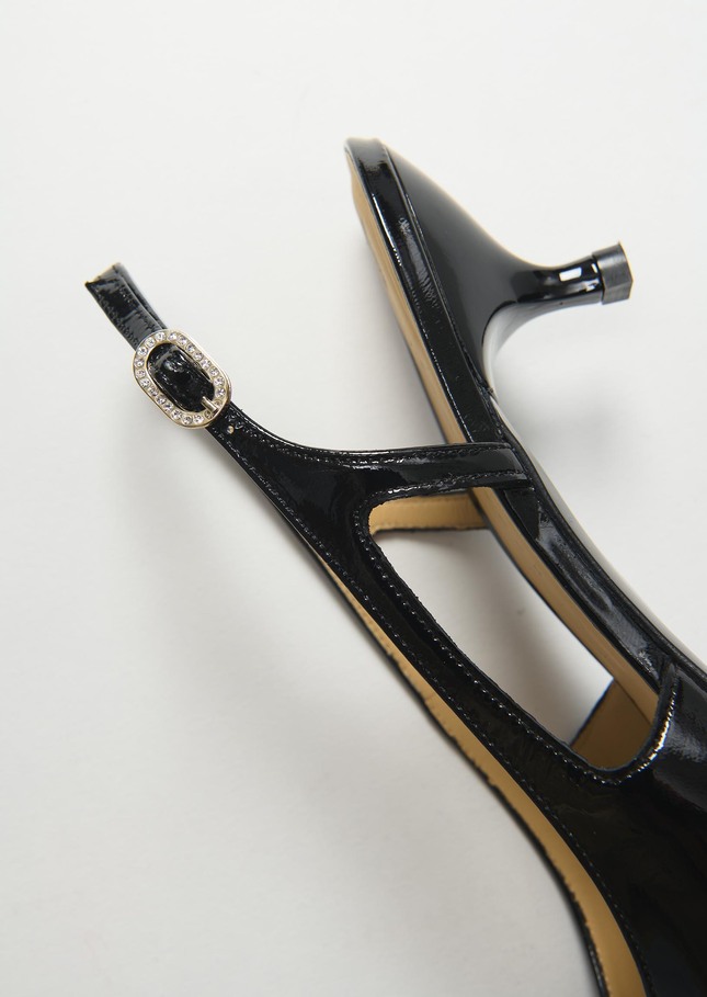 Kaia pumps black patent leather Black TARA JARMON