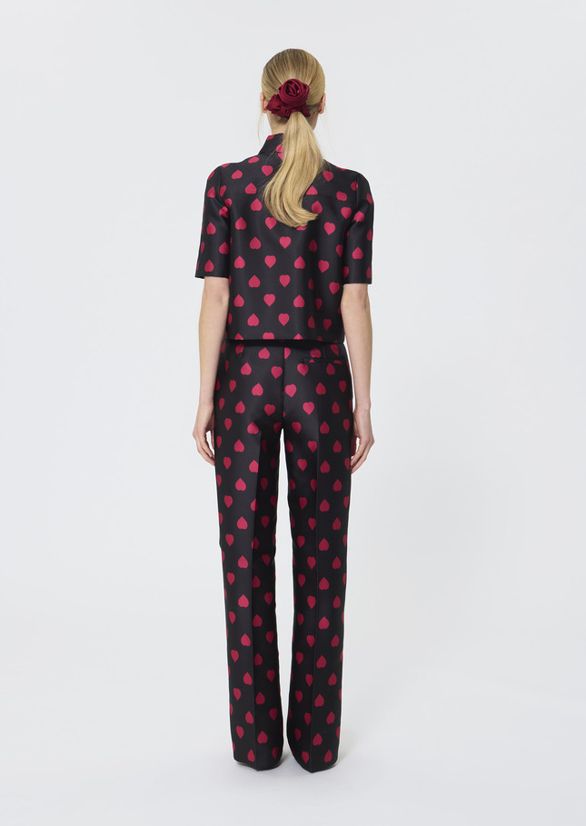 Carolane shirt black with heart print Black TARA JARMON