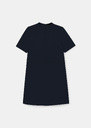 Blue double canvas dress Royce Night TARA JARMON