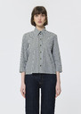 Charlot Shirt green gingham Cactus TARA JARMON