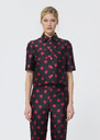 Carolane shirt black with heart print Black, Craie TARA JARMON