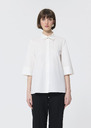 Clea shirt white poplin Blush, White TARA JARMON