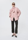 Denise quilted down jacket pale pink Blush TARA JARMON