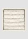 Emily Stole ecru wool Blush, Craie TARA JARMON