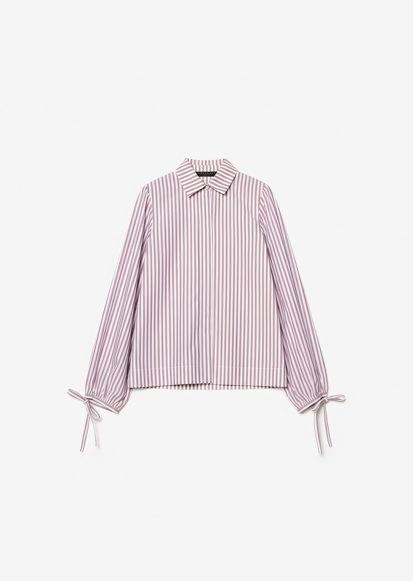 Calyette Shirt pink striped poplin Rosewood TARA JARMON
