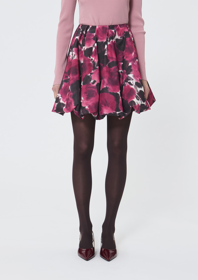Joane skirt ecru floral print Craie TARA JARMON