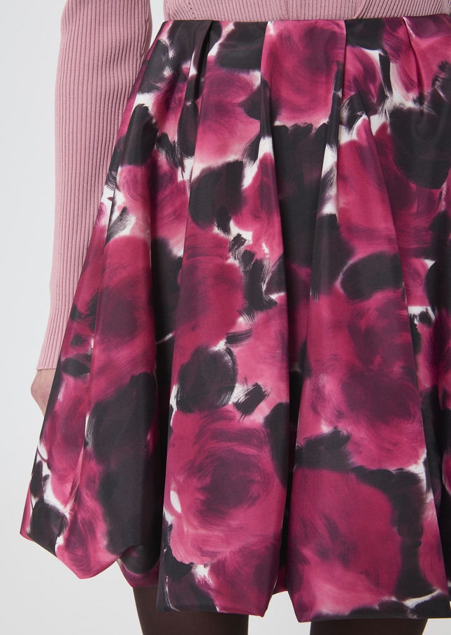 Joane skirt ecru floral print Craie TARA JARMON