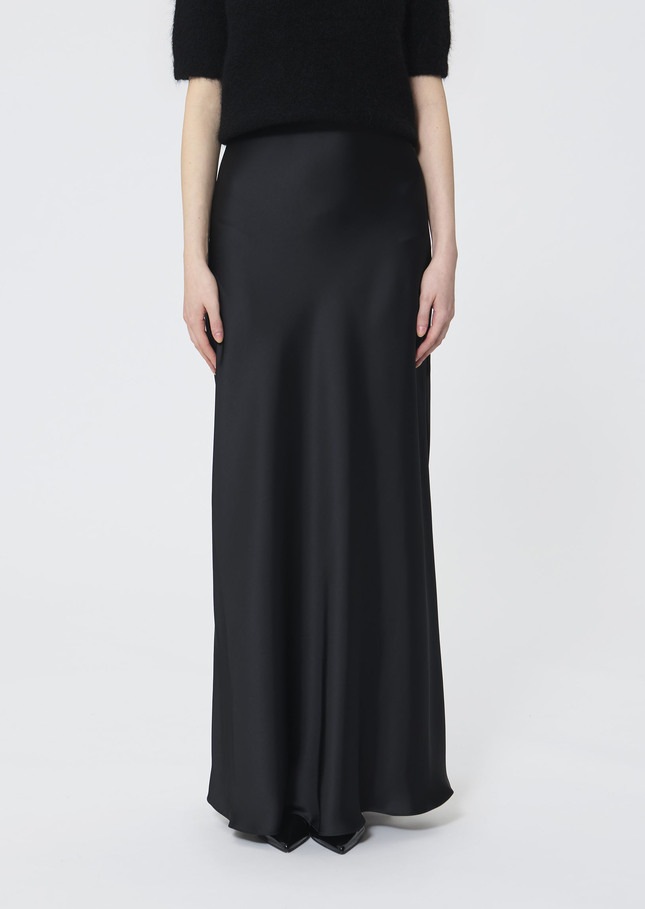 Jesta skirt black satin Black TARA JARMON