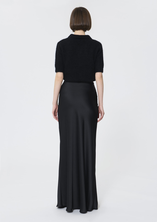 Jesta skirt black satin Black TARA JARMON