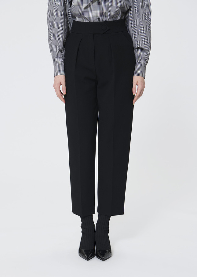 Paaso Pants black crepe Black TARA JARMON