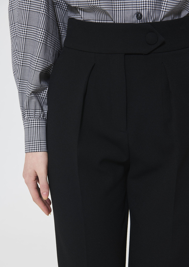 Paaso Pants black crepe Black TARA JARMON
