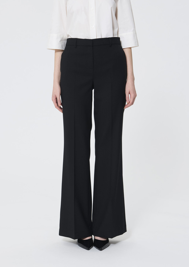 Patrice trousers black cold wool Black TARA JARMON